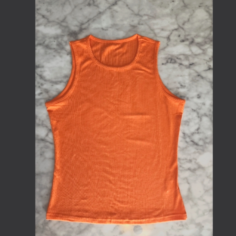 Take Top Orange. SHEIN. Size L. NWOT.